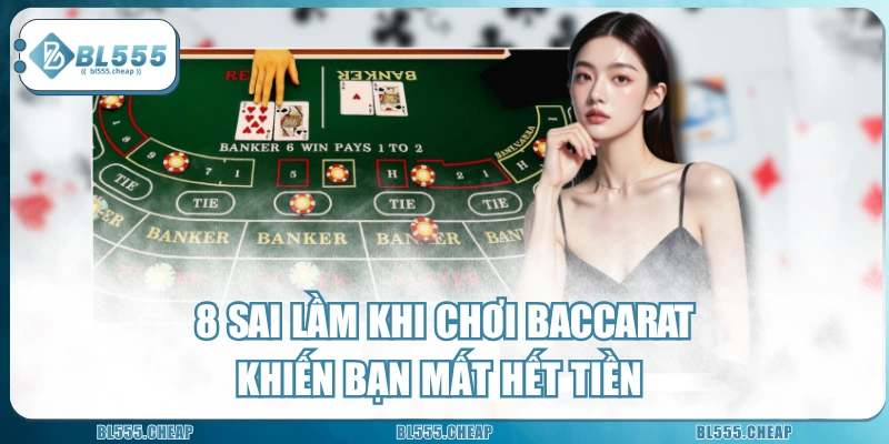 8 Sai Lầm Khi Chơi Baccarat Khiến Bạn Mất Hết Tiền
